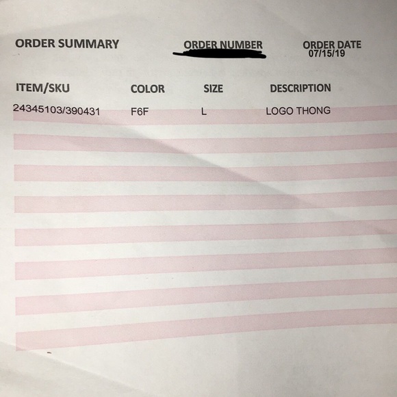 Vs Pink Thong - Picture 4 of 4